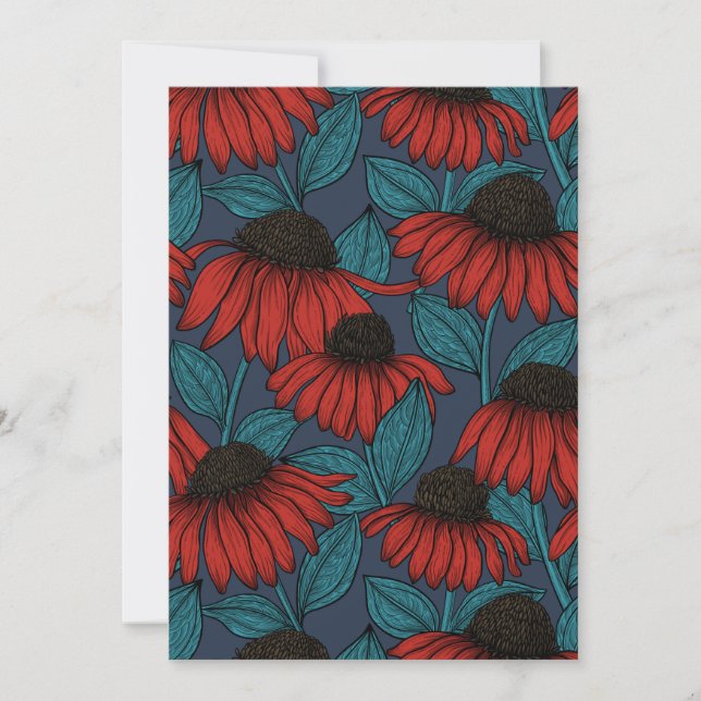 Red coneflowers (Vorderseite)