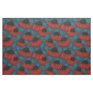 Red Conefwers Stoff