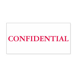 Red Confidential Permastempel