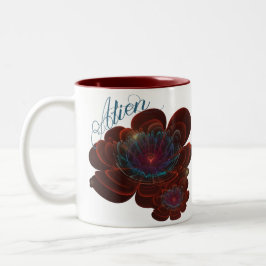 Red Corolla Blume Zweifarbige Tasse