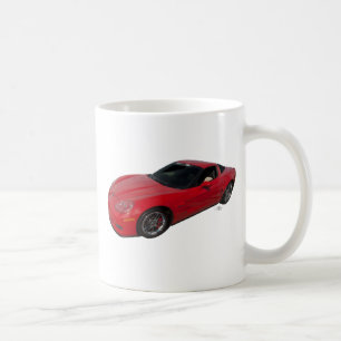 Red Corvette Tasse
