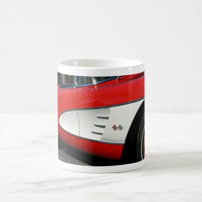 Red Corvette Tasse (Mittel)