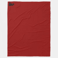 Red Couple's Night Blanket