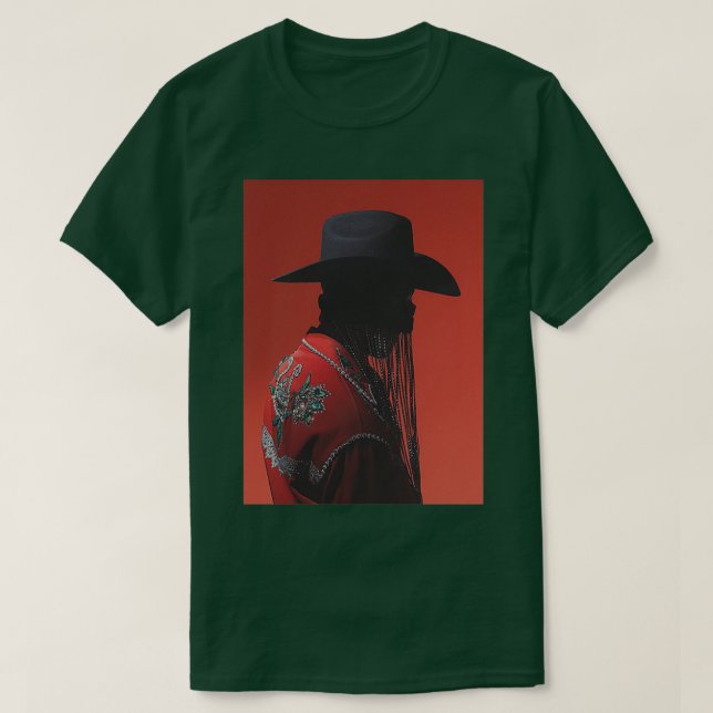 Red Cowboy Orville Peck T-Shirt (Design vorne)