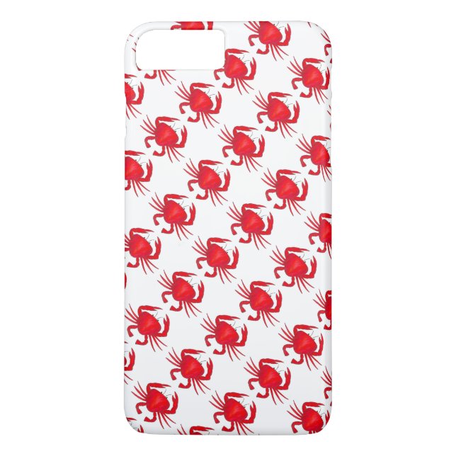 Red Crab Baltimore Maryland Crabs Seafood Case (Rückseite)