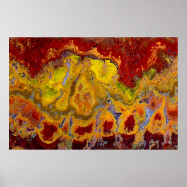 Red Crayola Jasper Poster (Vorne)