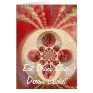 Red Cricket Balls Design