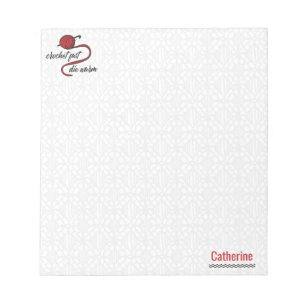 Red Crochet schnell, Die warm Notizblock