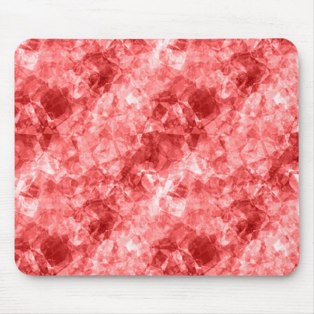 Red Crumpled Textur Mousepad (Vorne)