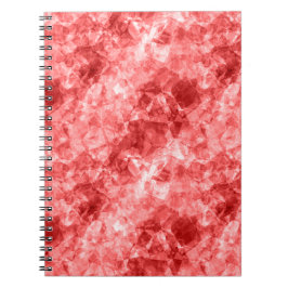 Red Crumpled Textur Notizblock