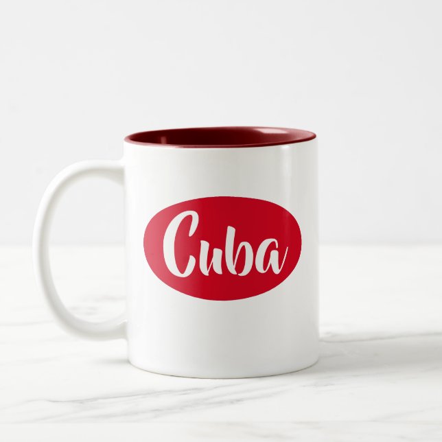 Red Cuba Tasse (Links)