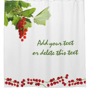 Red Currant Duschvorhang