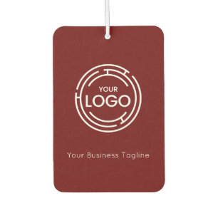 Red Custom Business Logo Autolufterfrischer