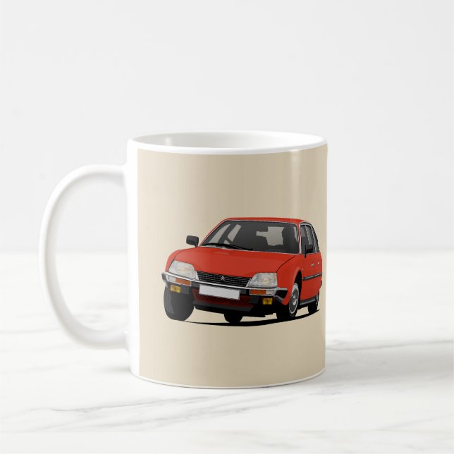 Red CX GTi - zwei Bilder Kaffeetasse (Links)