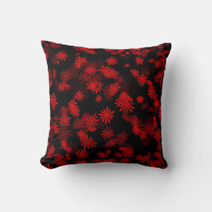Red Daisies Kissen