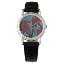 Red Daisies Watch Armbanduhr