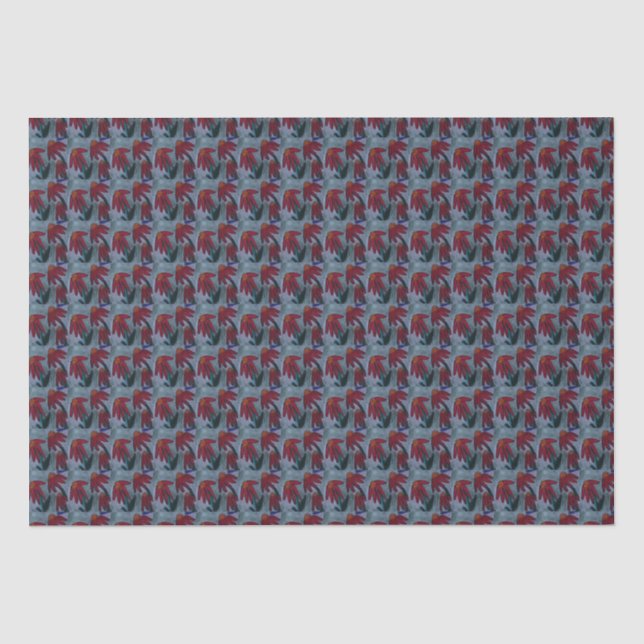 Red Daisy Seidenpapier (Vorderseite)