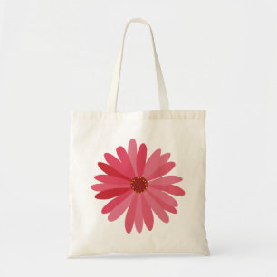 Red Daisy Tragetasche