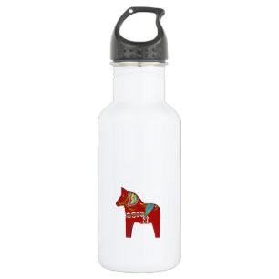 Red Dala Horse # 2  Trinkflasche