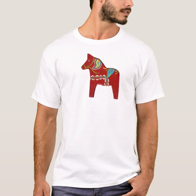 Red Dala Horse Shirt (Vorderseite)