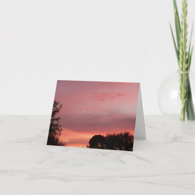 Red Dawn auf einer Blankokarte (Vorderseite)