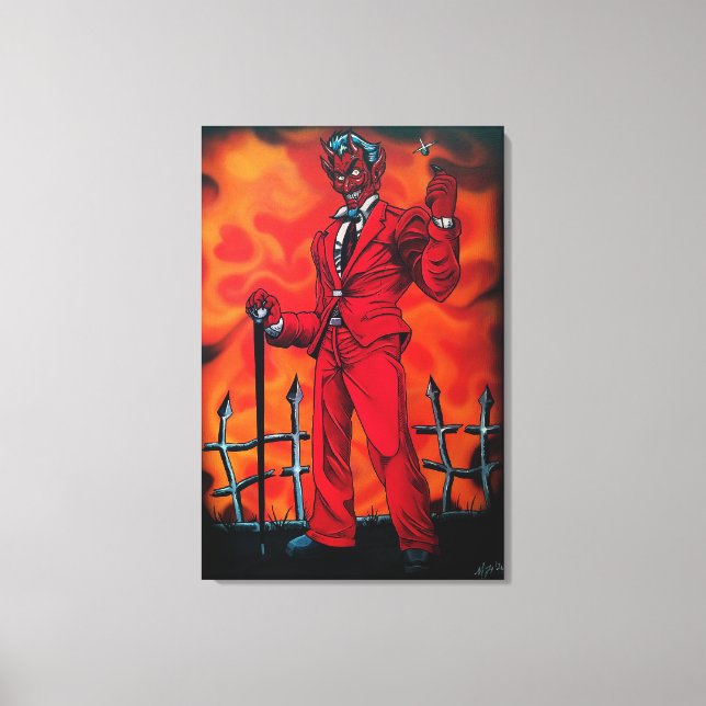 Red Dealer Leinwanddruck (Vorderseite)