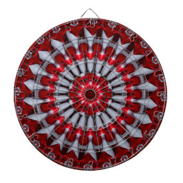 Red Decorative Dartboard Dartscheibe