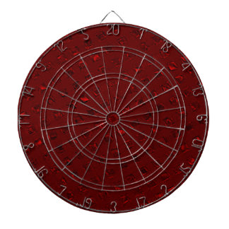 Red Decorative Dartboard Dartscheibe