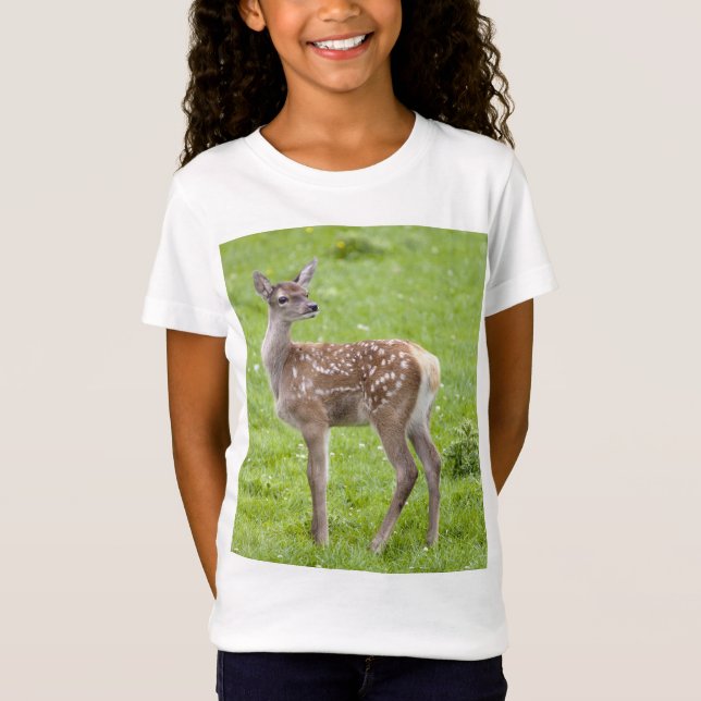 Red Deer Fawn Shirt (Vorderseite)