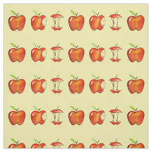 Red Delicious Apfeläpfel Fruchtstoffe Stoff
