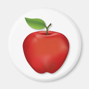 Red Delicious Apple Magnet