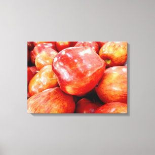 Red Delicious Apples Foto Leinwand