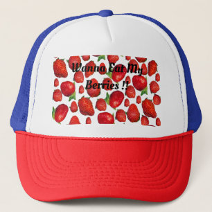 Red Delicious Erdbeeren, Truckerkappe