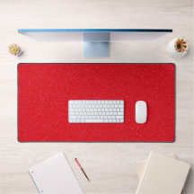 Red Desk Mat - Großes Gaming & Office-Pad