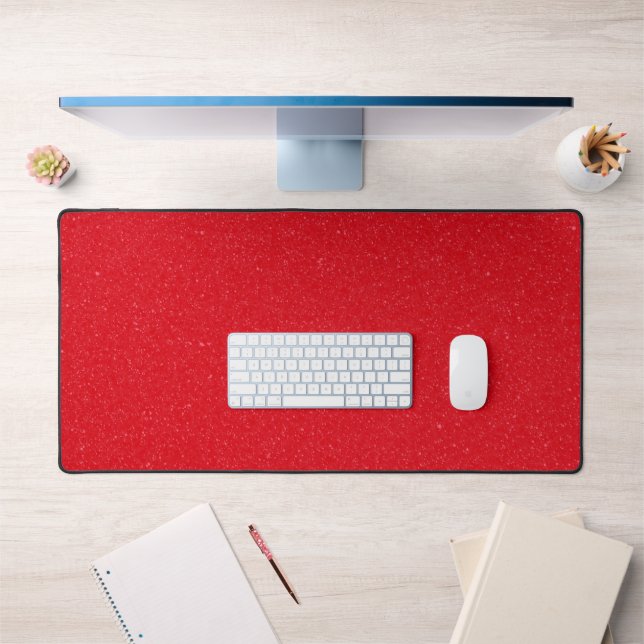 Red Desk Mat - Großes Gaming & Office-Pad Schreibtischunterlage (Büro 1)