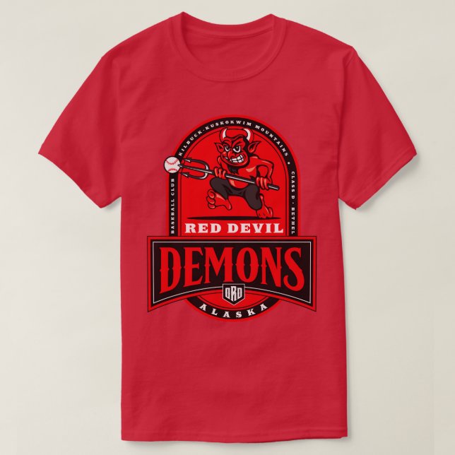 Red Devil Alaska Demons T-Shirt (Design vorne)