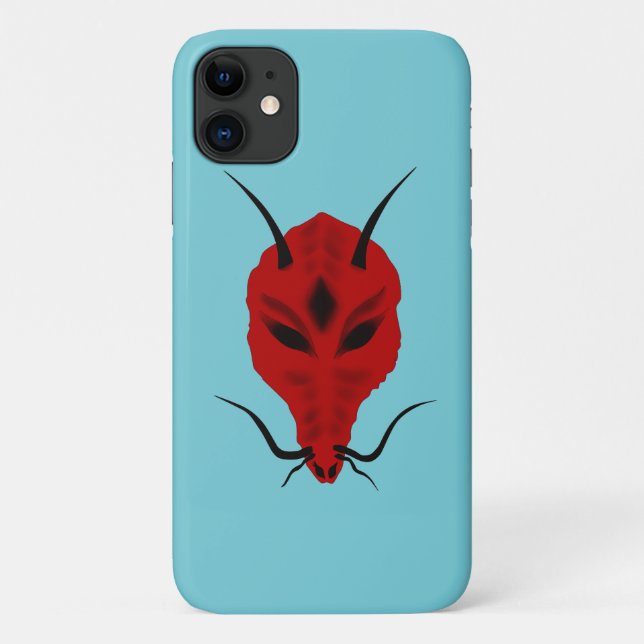 RED DEVIL/DEMON CELL PHONE CASE COVER (Rückseite)