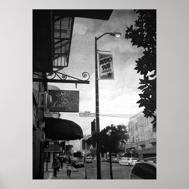 Red Devil Lounge Poster (Vorne)