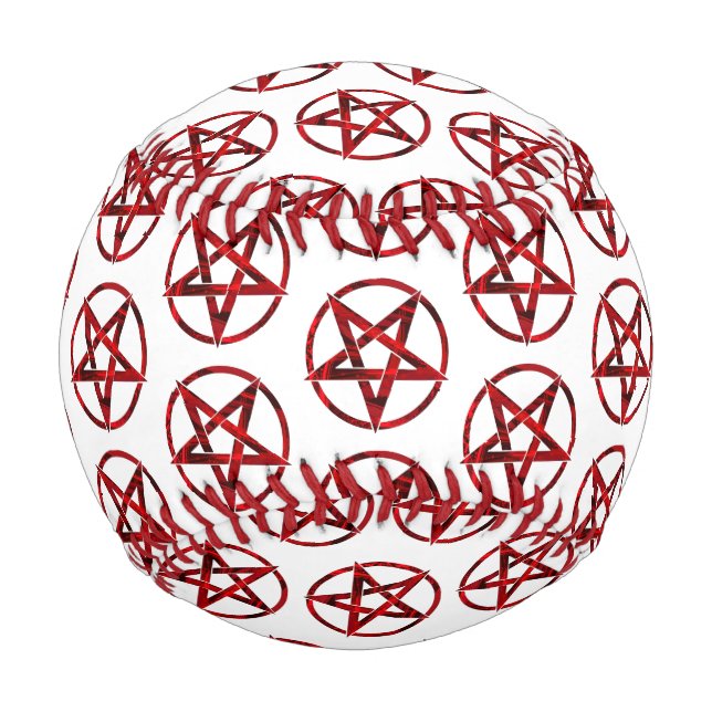 Red Devil Pentagram Baseball (Vorderseite)
