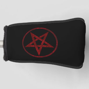 Red Devil Pentagram Golf Headcover