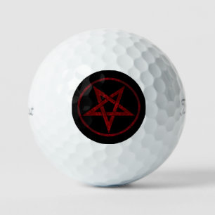 Red Devil Pentagram Golfball