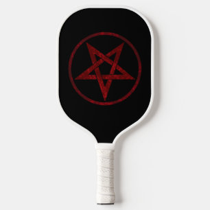 Red Devil Pentagram Pickleball Schläger