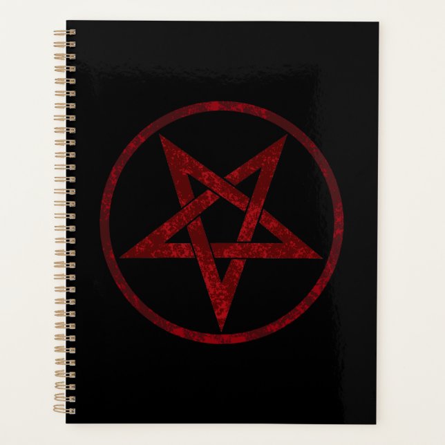 Red Devil Pentagram Planer (Vorderseite)