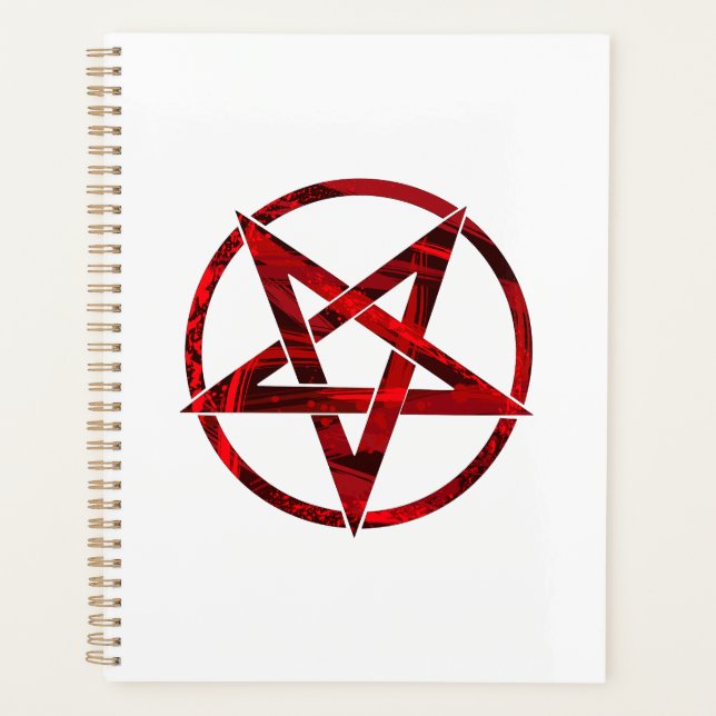 Red Devil Pentagram Planer (Vorderseite)