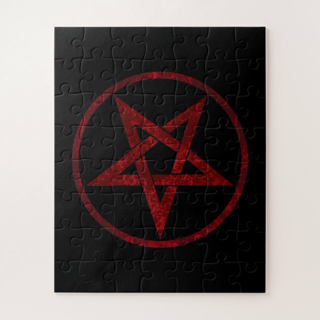 Red Devil Pentagram Puzzle (Vertikal)