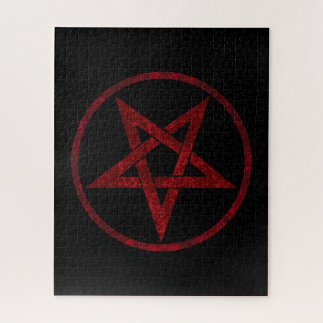 Red Devil Pentagram Puzzle (Vertikal)