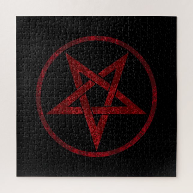 Red Devil Pentagram Puzzle (Vertikal)