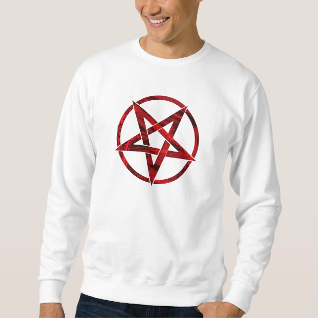 Red Devil Pentagram Sweatshirt (Vorderseite)