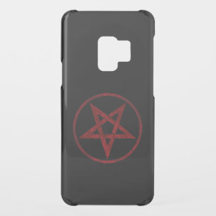Red Devil Pentagram Uncommon Samsung Galaxy S9 Hülle