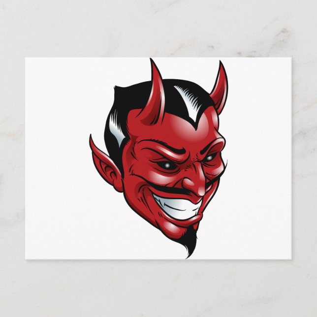 Red Devil Postkarte (Vorderseite)